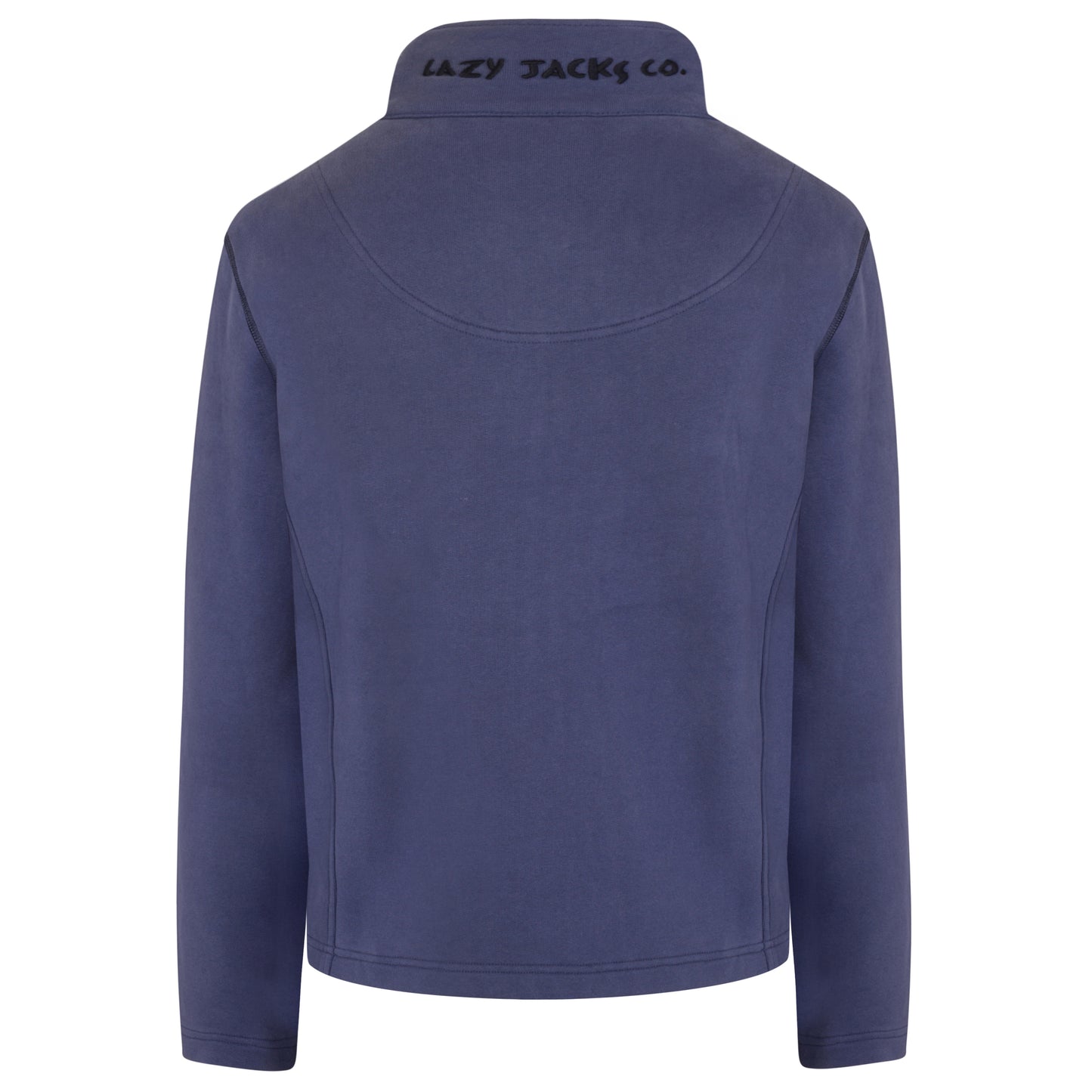 Women's Zip Through Blue Sweatshirt