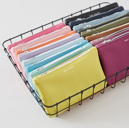 Leather Zipped Purse