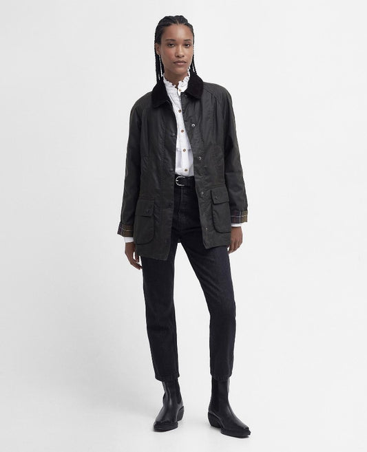 Barbour Classic Beadnell Waxed Jacket Olive