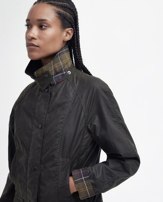 Barbour Classic Beadnell Waxed Jacket Olive