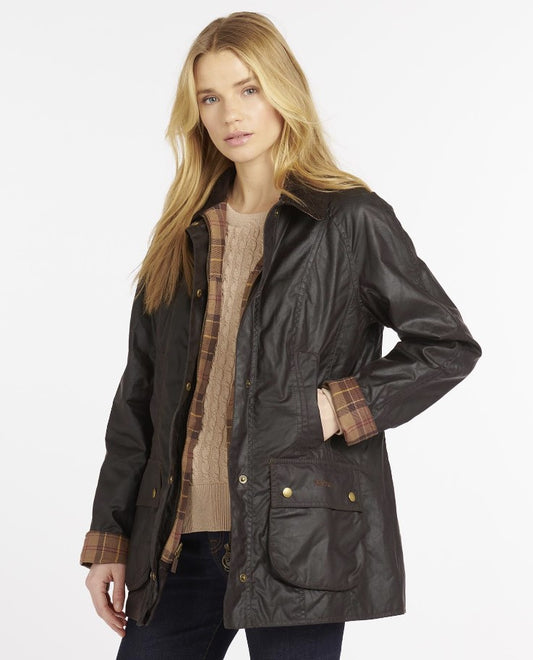 Barbour Beadnell Waxed Jacket Rustic