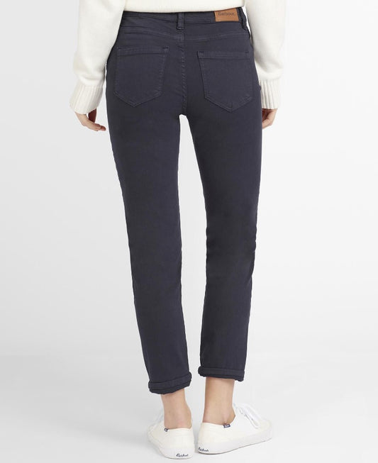 Barbour Essential Slim Trousers Classic Navy