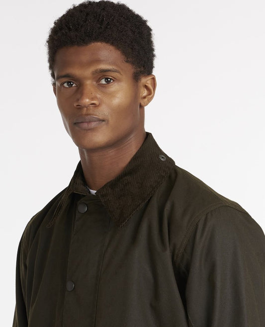 Barbour Classic Northumbria Wax Jacket Olive