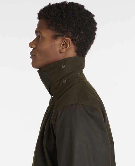 Barbour Classic Northumbria Wax Jacket Olive