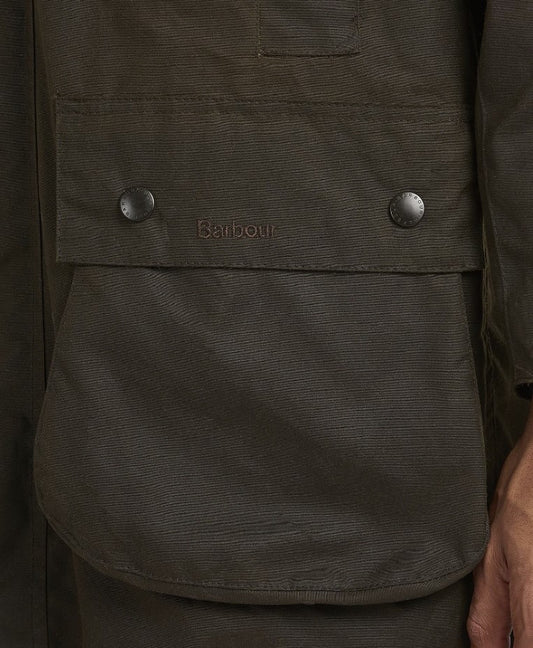 Barbour Classic Northumbria Wax Jacket Olive