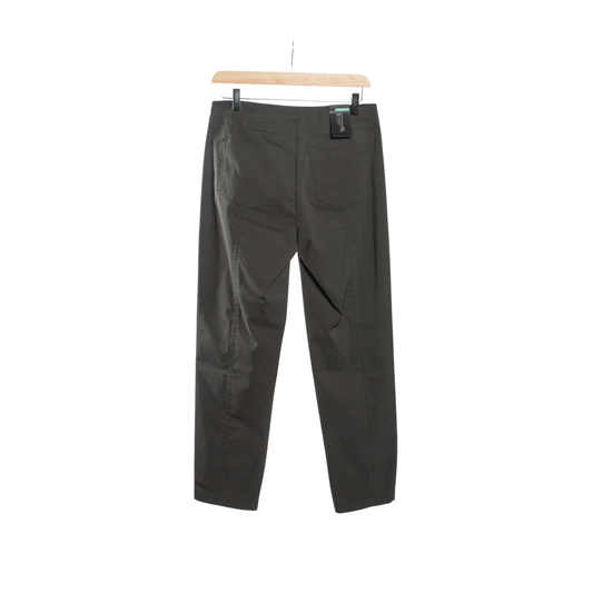 Bella 09 Ankle Grazer Trousers Forest Green