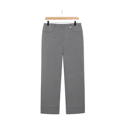 Robell Bella 09 Ankle Grazer Jeans Grey