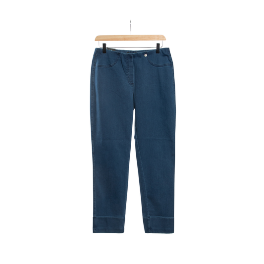 Bella 09 Ankle Grazer Jeans Mid-Blue