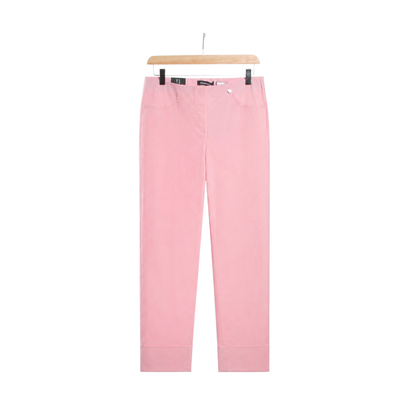 Robell Bella 09 Ankle Grazer Trousers Rose