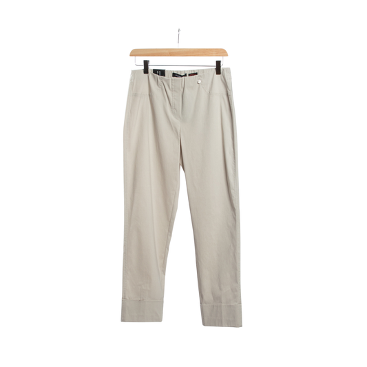 Bella 09 Ankle Grazer Trousers Cream