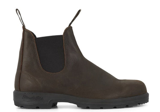 #1609 Antique Brown Leather Ladies Boots