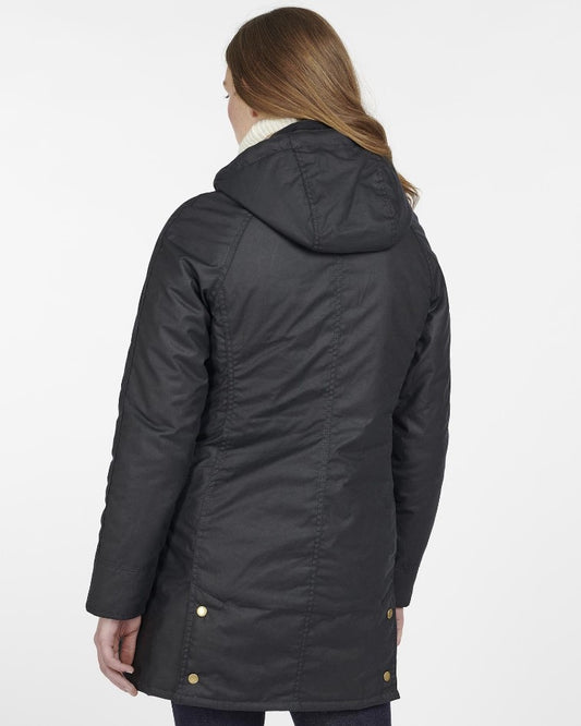 Barbour Bower Wax Jacket Navy