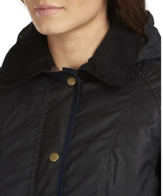 Barbour Bower Wax Jacket Navy