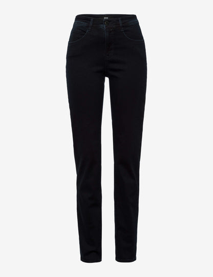 Brax Mary Jeans Navy Short Length