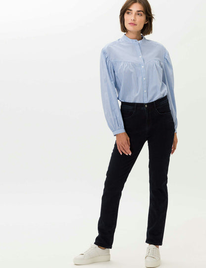 Brax Mary Jeans Navy Short Length
