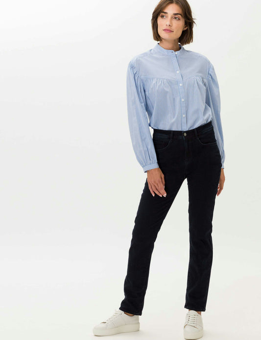 Brax Mary Jeans Navy Short Length