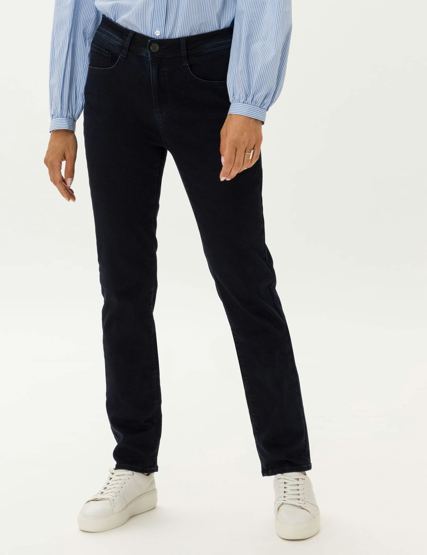 Brax Mary Jeans Navy Short Length