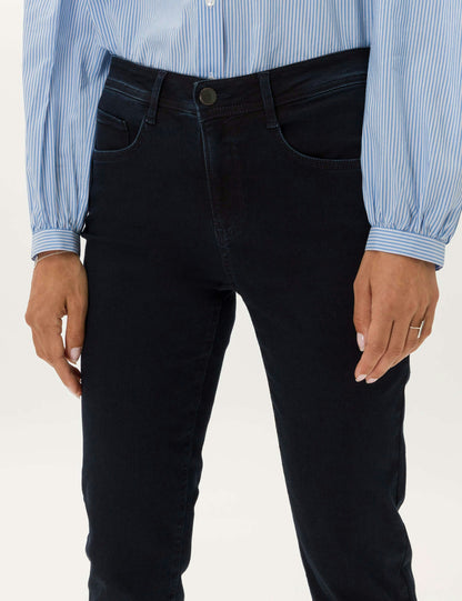 Brax Mary Jeans Navy Short Length