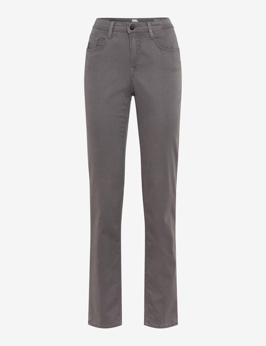 Brax Mary Trousers Grey Regular Length