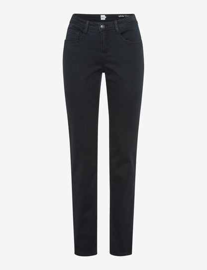 Brax Mary Winter Dream Trousers Navy Regular Length