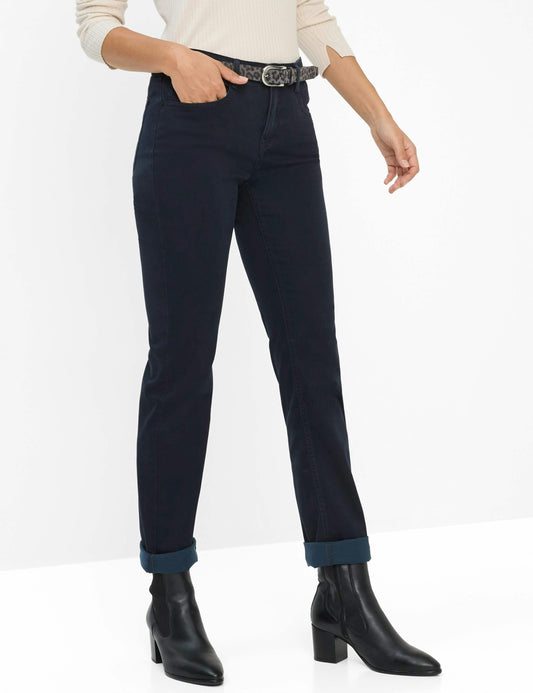 Brax Mary Trousers Navy Short Length