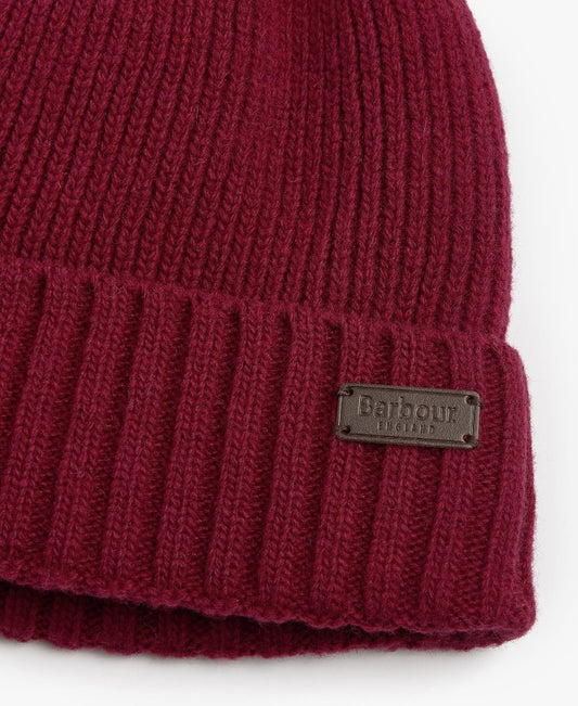 Barbour Carlton Beanie Cranberry