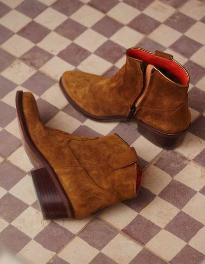Cassidy Suede Cowboy Boots
