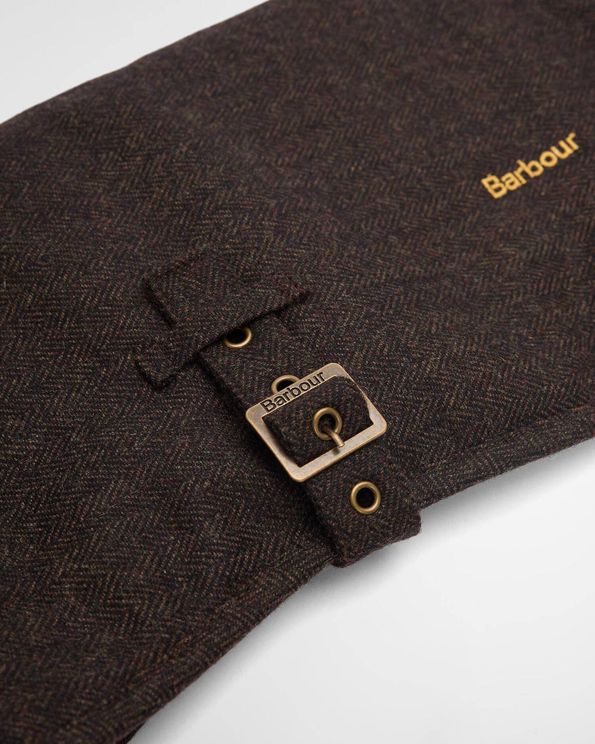 Barbour Barlow Tweed Dog Coat Brown