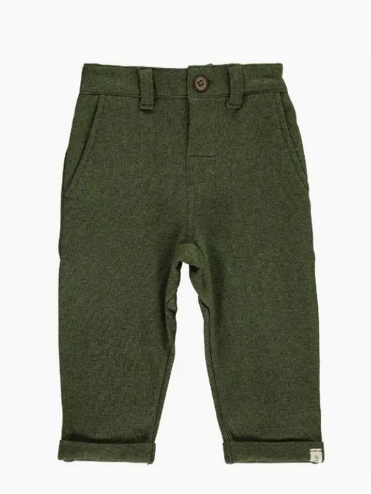 Green Jersey Trousers