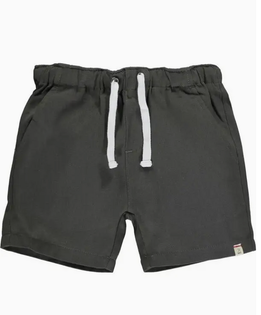 Grey Hugo Twill Shorts