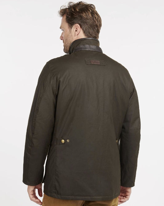 Barbour Hereford Wax Jacket Olive