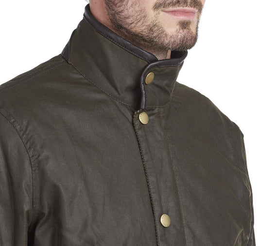 Barbour Hereford Wax Jacket Olive