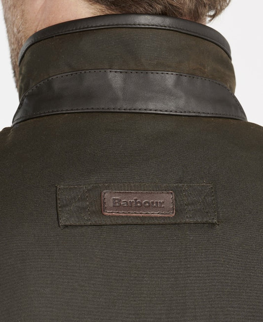 Barbour Hereford Wax Jacket Olive