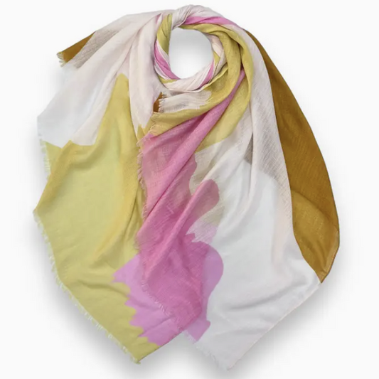 Melted Ice Cream Colour Scarf