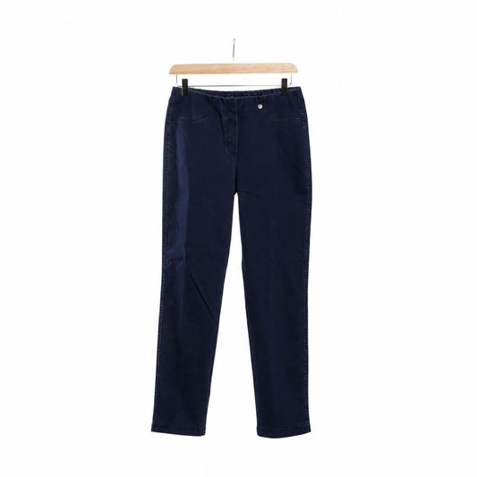 Robell Marie Full Length Jeans Navy