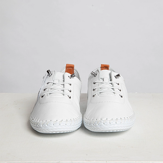 St Ives White Plimsolls