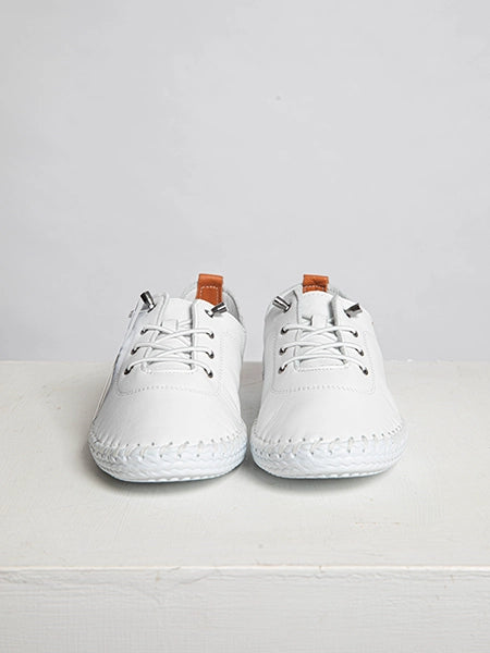 St Ives White Plimsolls