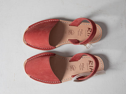 Terracotta Nubuck Slingback Sandals