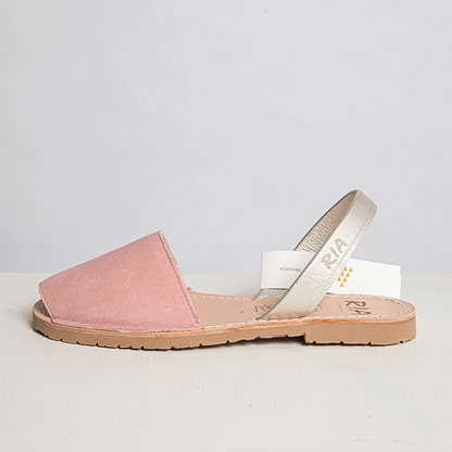 Metalgrain Pearl Slingback Sandals