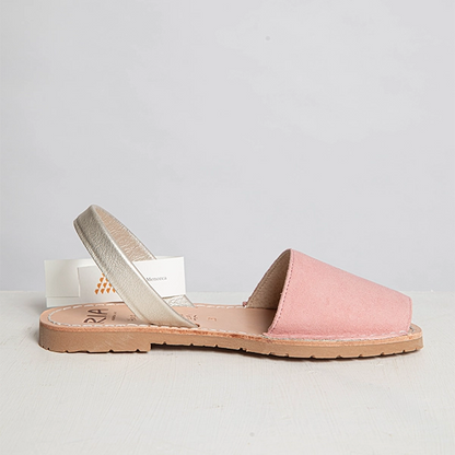 Metalgrain Pearl Slingback Sandals