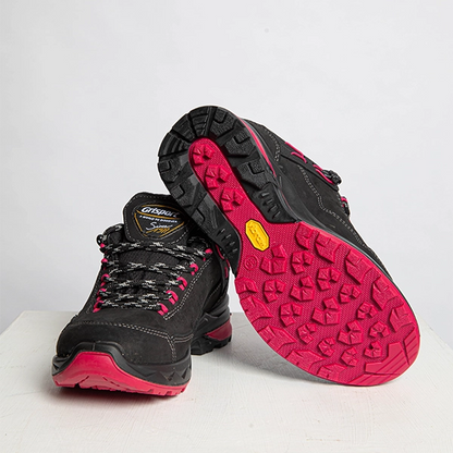 Lady Bodmin Black Walking Shoes