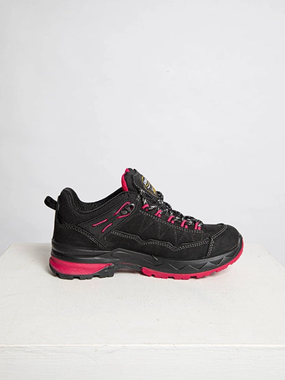Lady Bodmin Black Walking Shoes