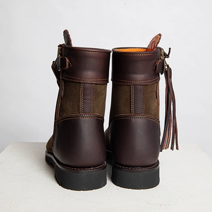 Inclement Cropped Tassel Boots