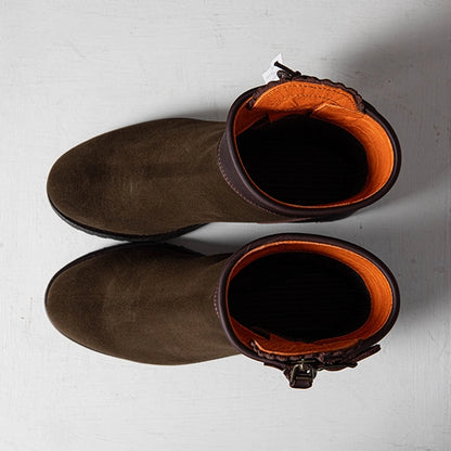 Inclement Cropped Tassel Boots