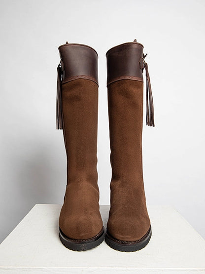 Inclement Long Tassel Boots