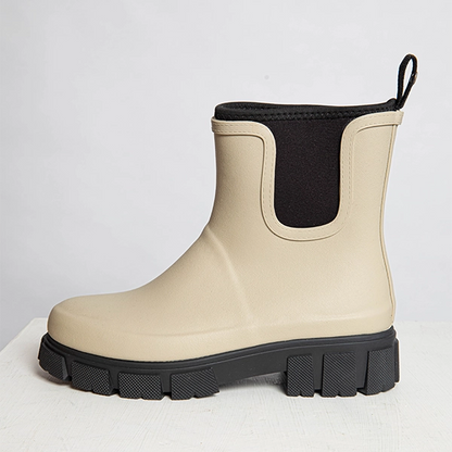 Lake Cream Ankle Wellington