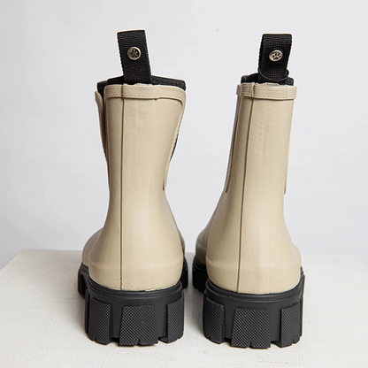 Lake Cream Ankle Wellington