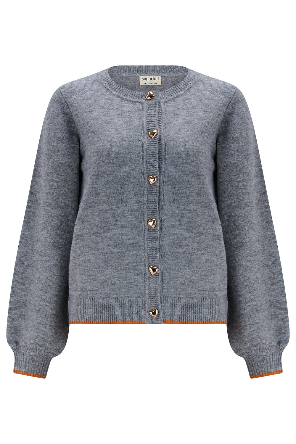 Sugarhill Brighton Glinda Cardigan Grey Marl