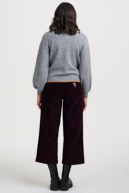Sugarhill Brighton Glinda Cardigan Grey Marl