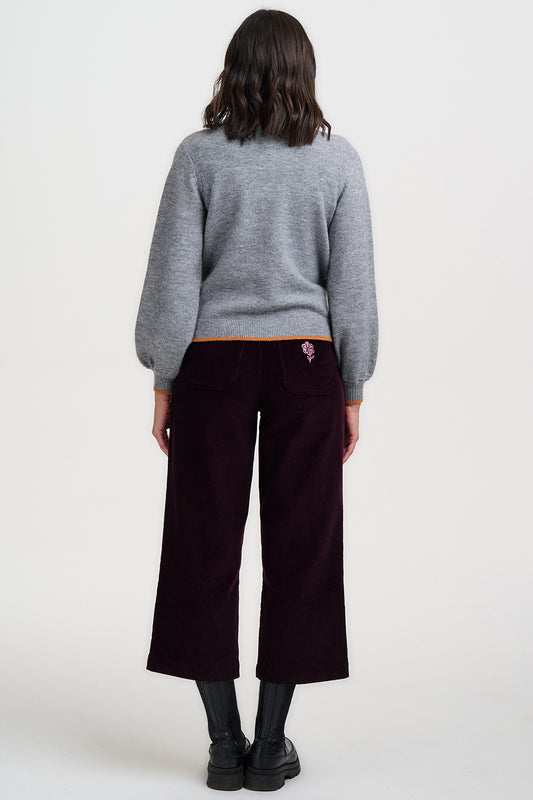 Sugarhill Brighton Glinda Cardigan Grey Marl